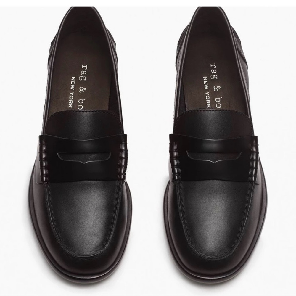 Woman’s Rag&Bone Carter Black Loafers